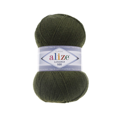 Image de la laine Alize Lanagold 800 - 100 g / 730 m – disponible chez Šarlotes audumi