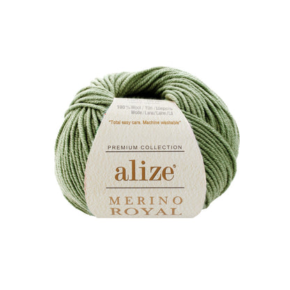 Image de la laine Alize Merino Royal - 50g / 100m – disponible chez Šarlotes audumi