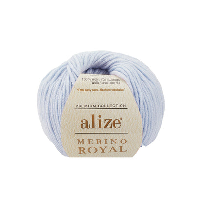 Image de fil Alize Merino Royal - 50g / 100m – disponible chez Šarlotes audumi