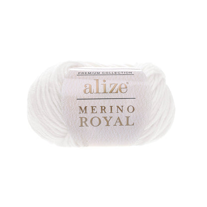 Image de fil Alize Merino Royal - 50g / 100m – disponible chez Šarlotes audumi