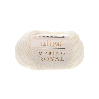 Image de fil Alize Merino Royal - 50 g / 100 m – disponible chez Šarlotes audumi