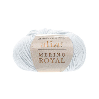 Image de fil Alize Merino Royal - 50g / 100m – disponible chez Šarlotes audumi