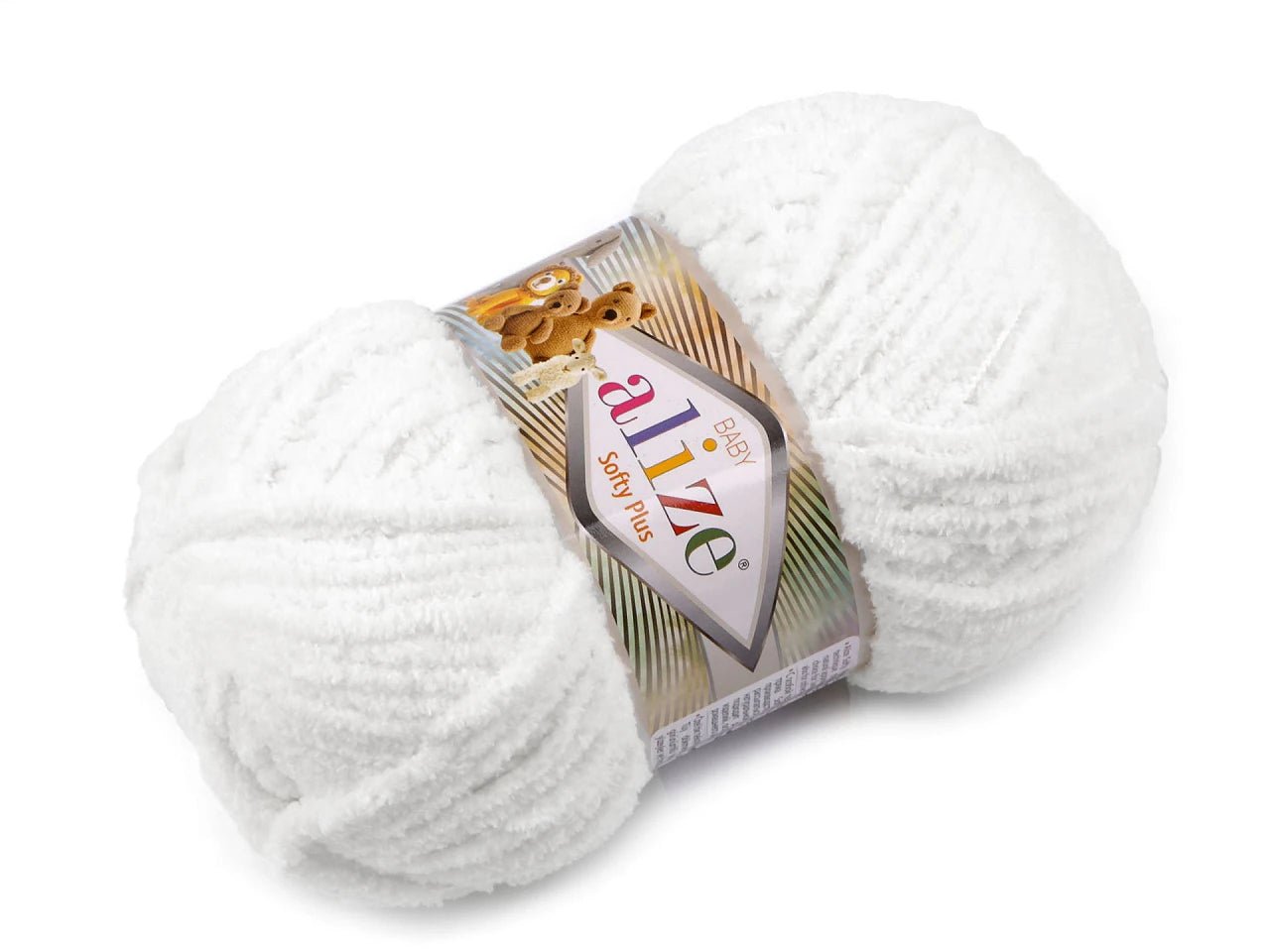 Attēls ar Dzijas Alize Softy Plus 100g / 120m – pieejams Šarlotes audumi