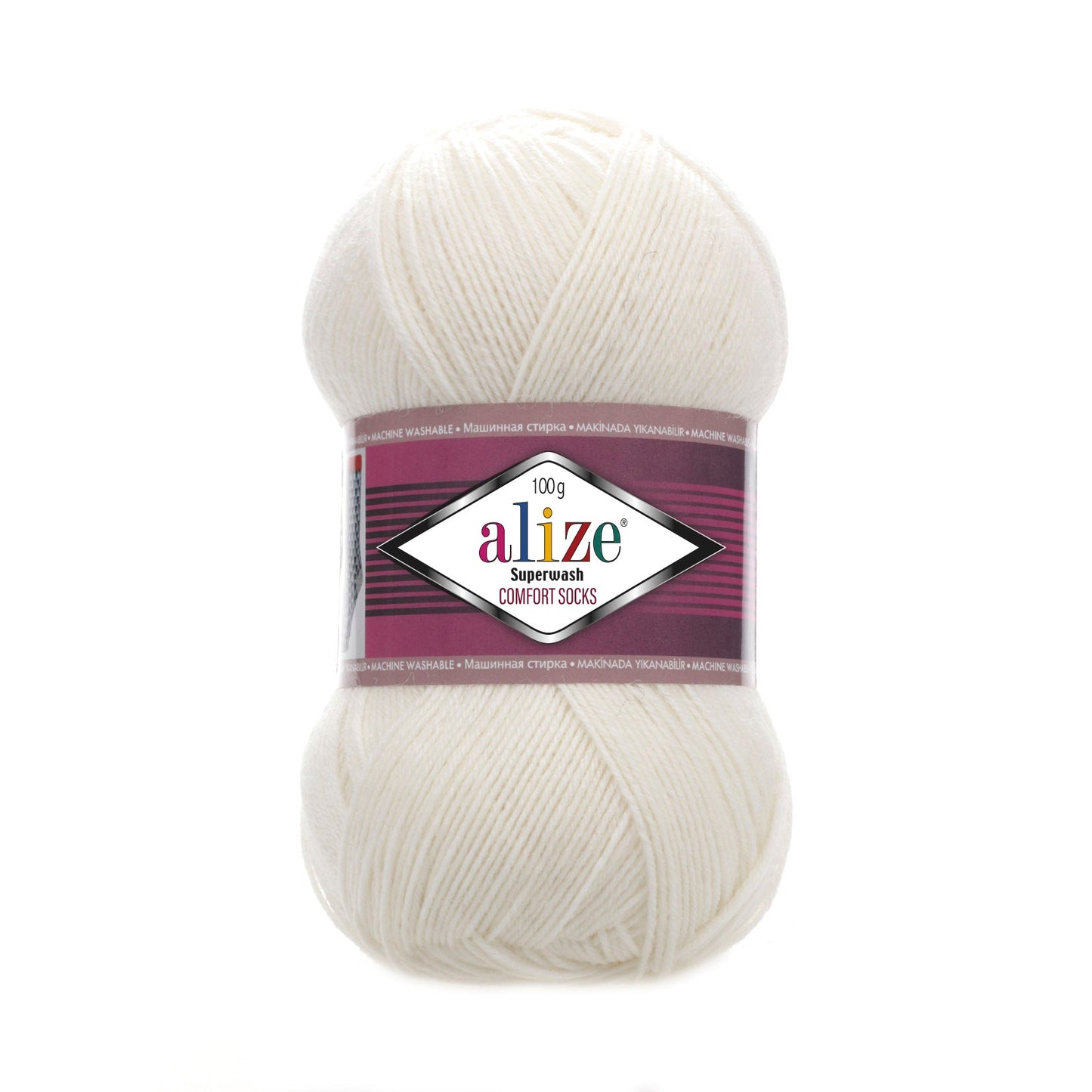 Attēls ar Dzijas Alize Superwash Comfort - 100g / 420m – pieejams Šarlotes audumi