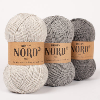 Attēls ar Dzijas DROPS Nord - 50 g / 170 m – pieejams Šarlotes audumi