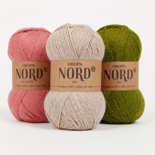 Attēls ar Dzijas DROPS Nord - 50 g / 170 m – pieejams Šarlotes audumi