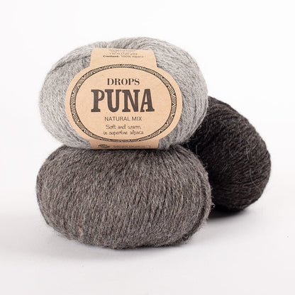 Bild von DROPS Puna-Garn – 50 g / 110 m, online erhältlich bei Šarlotes audumi