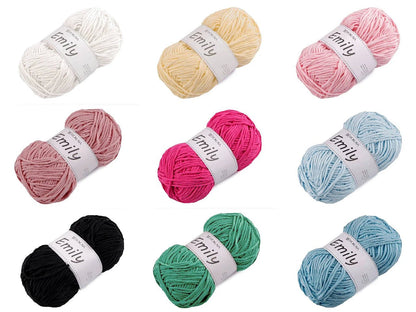 Image with Yarn Emily - plush yarn - 100g / 120 m – available at Charlotte's Fabrics