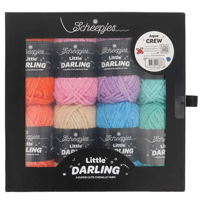 Image du lot de fils Scheepjes Little Darling, coffret de couleurs 8×25g – Farm Friends 24668 – disponible chez Šarlotes audumi