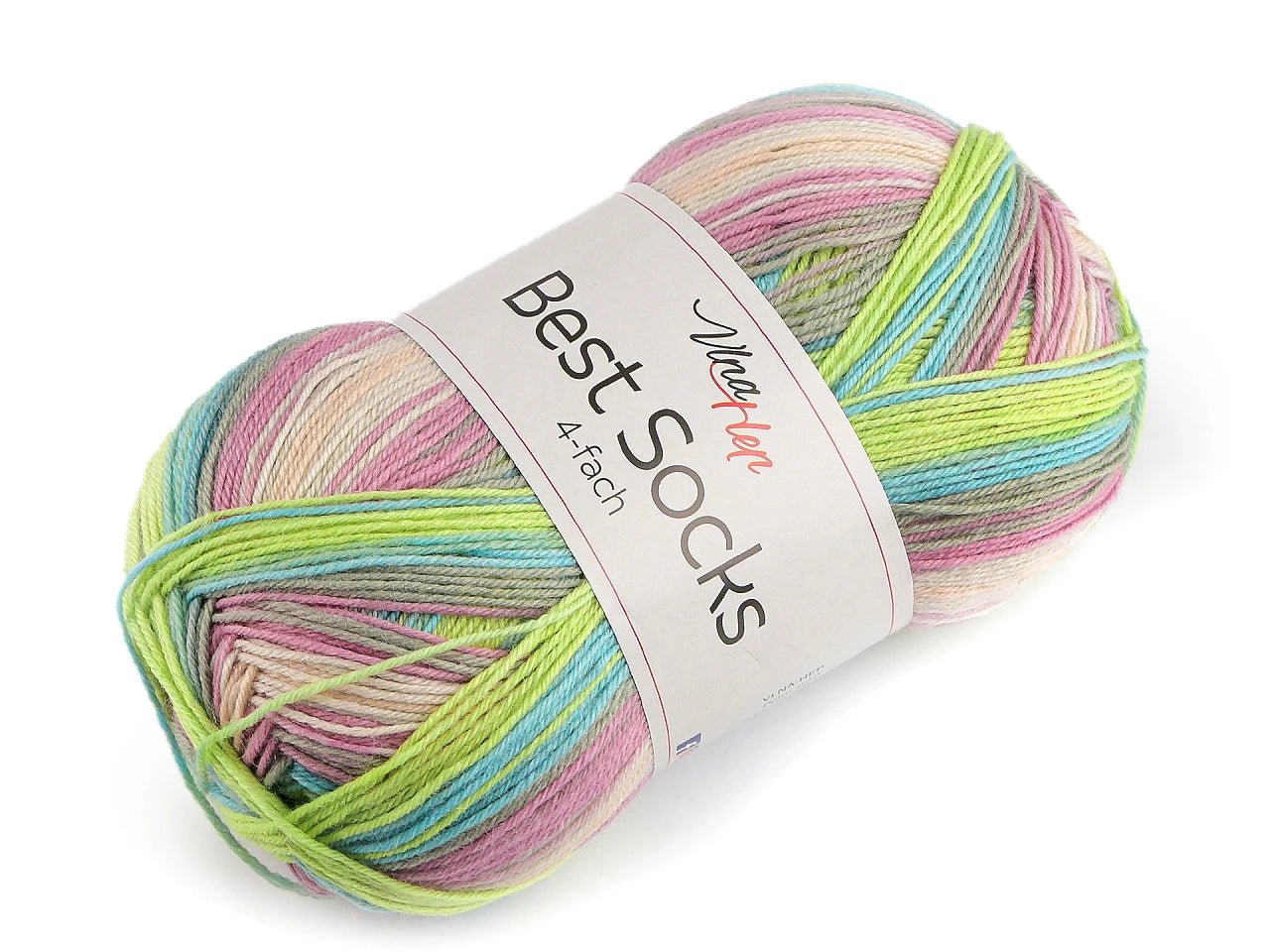 Attēls ar Dzijas Vlna Hep Best Socks - 100g / 420m – pieejams Šarlotes audumi