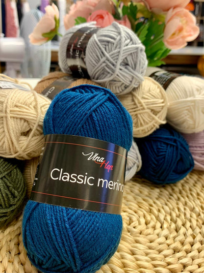 Yarn Vlna Hep Classic Merino - 50g / 105m