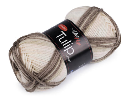 Image of Vlna Hep Tulip yarn - 100g / 170 m – available at Šarlotes audumi