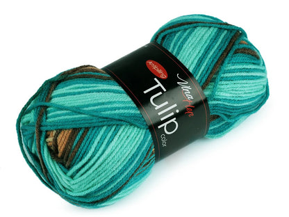 Image of Vlna Hep Tulip color yarn - 100g / 170 m – available at Šarlotes audumi