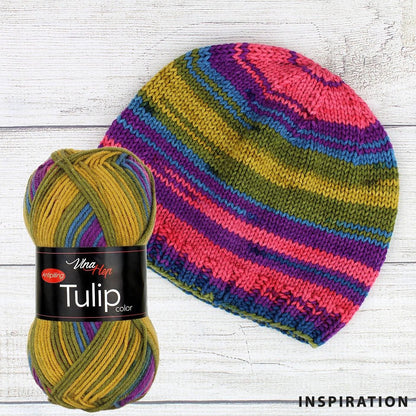 Image of Vlna Hep Tulip Color yarn - 100g / 170 m – available at Šarlotes audumi