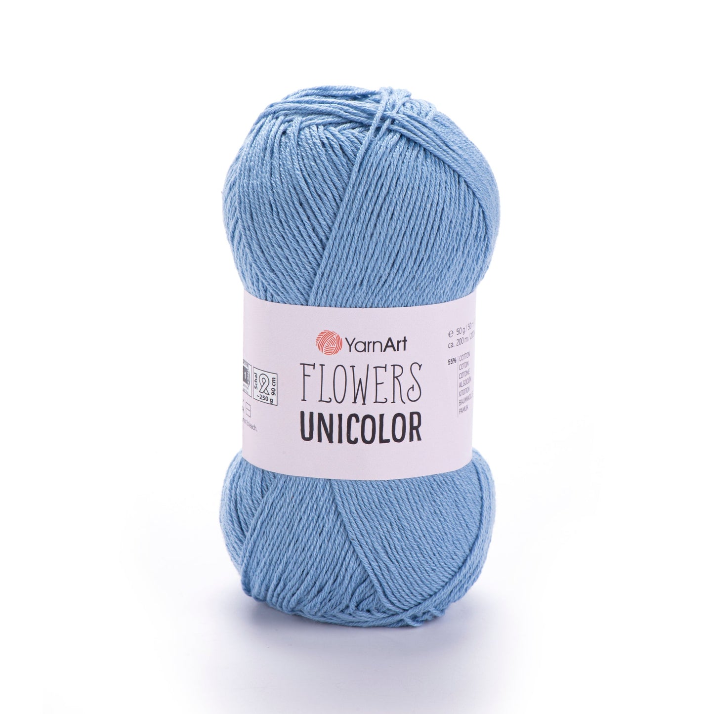 Attēls ar Dzijas YarnArt Flowers unicolor - 50g / 200m – pieejams Šarlotes audumi