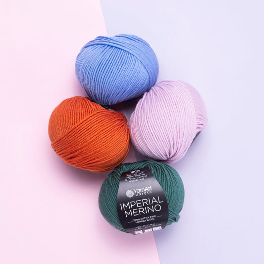 Attēls ar Dzijas YarnArt Imperial Merino - 50g / 100m – pieejams Šarlotes audumi