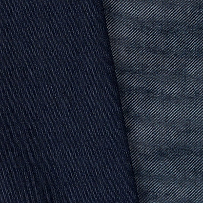 Tissu en denim avec élasthanne, bleu foncé 200 g/m²