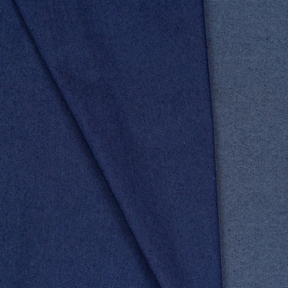 Tissu denim avec élasthanne bleu 200 g/m²