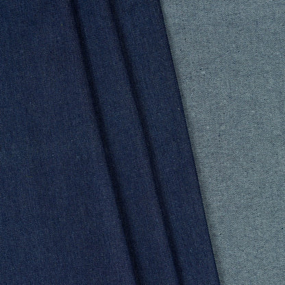 Tissu denim bleu foncé 280 g/m²