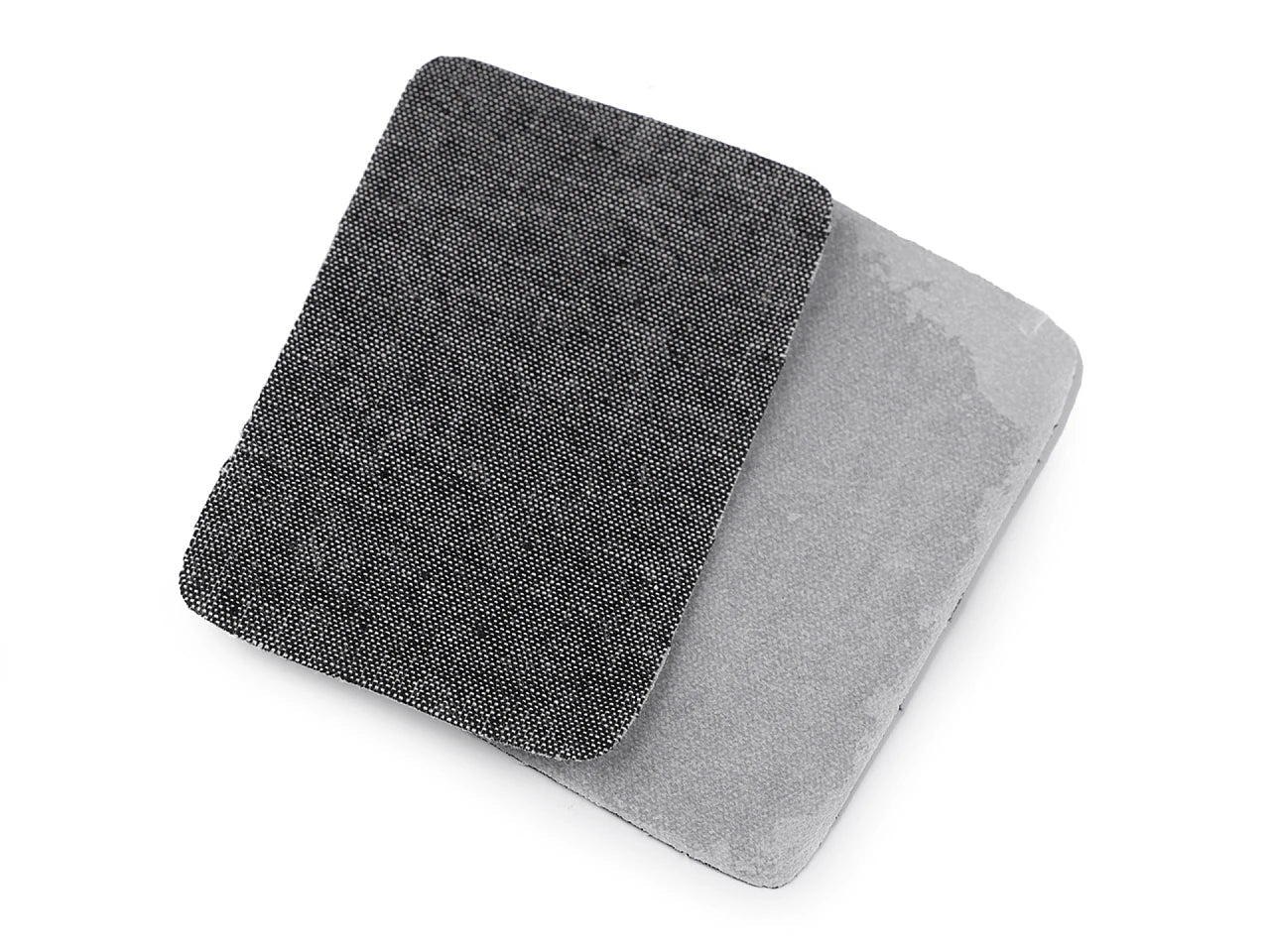 Patch thermocollant en jean 5,3 × 7,9 cm, lot de 2 pièces – disponible en ligne chez Šarlotes audumi