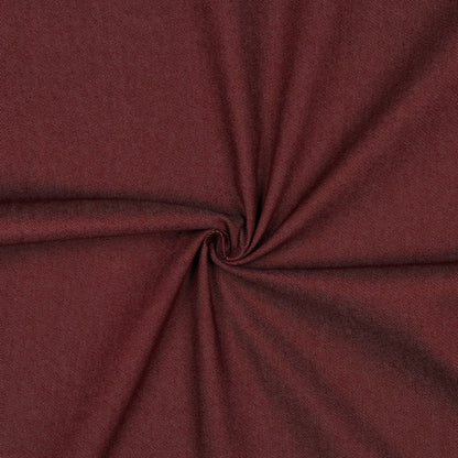 Tissu denim avec élasthanne - ton bordeaux 270 g/m²