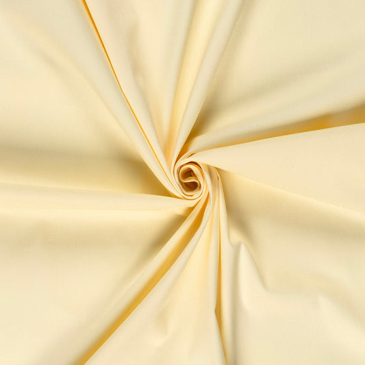 Image of denim fabric with elastane - yellow 225 g/m² – available at Šarlotes audumi