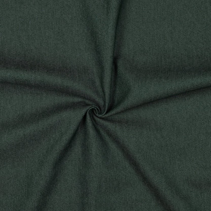 Tissu denim avec élasthanne - vert foncé 270 g/m²