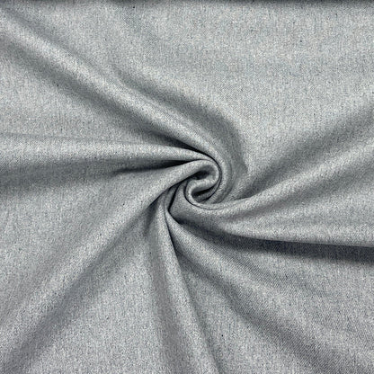 Tissu denim en coton recyclé♻️ - gris clair 365 g/m²