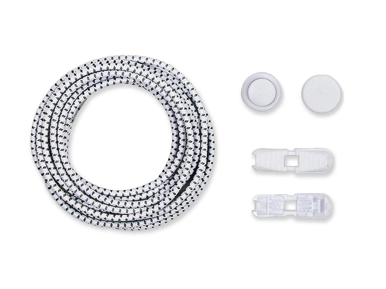 Attēls ar Elastīgas atstarojošas kurpju šņores bez siešanas 120 cm|dažādu toņu – pieejams Šarlotes audumi