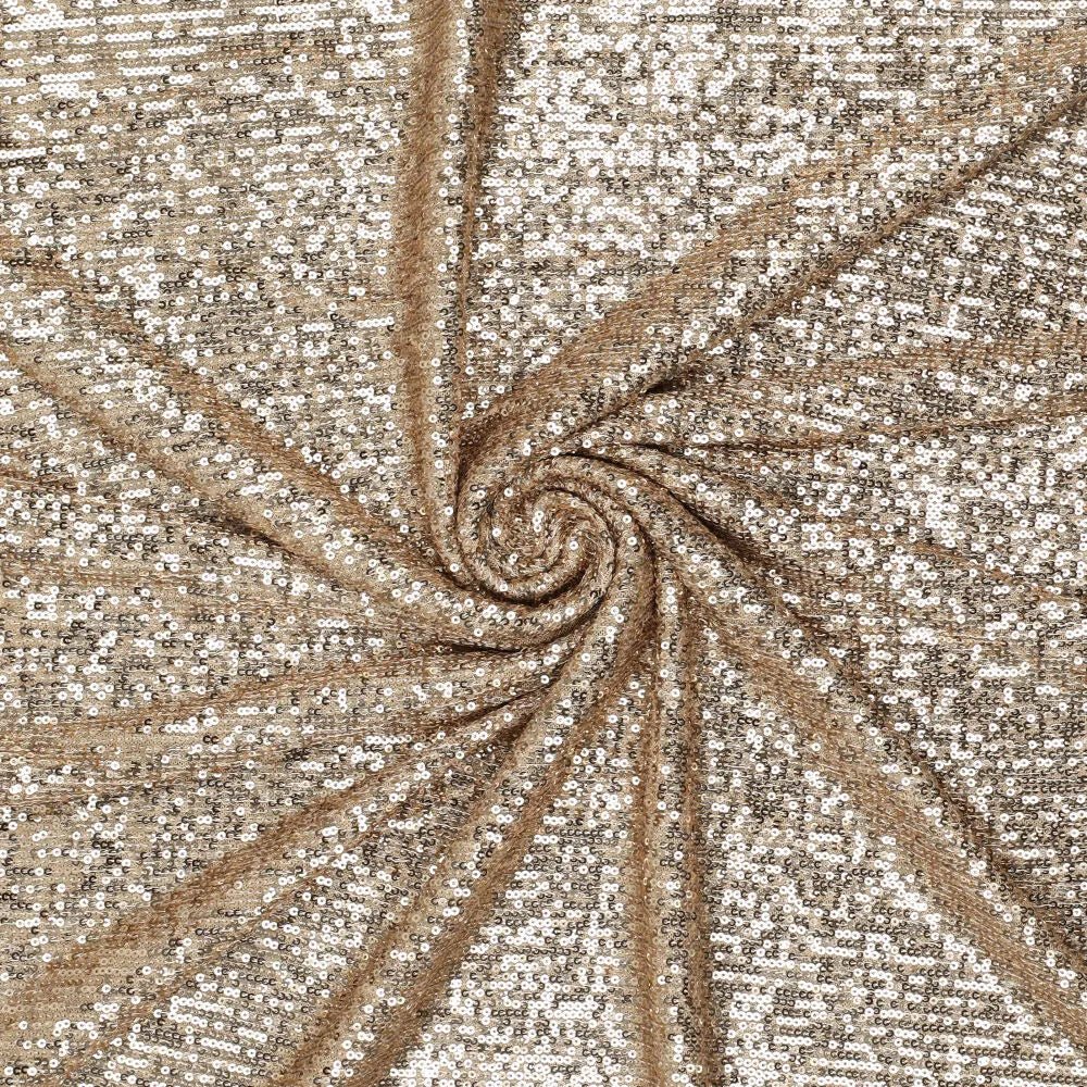 Attēls ar Elastīgs fliteru audums - zelta 285 g/m² – pieejams Šarlotes audumi