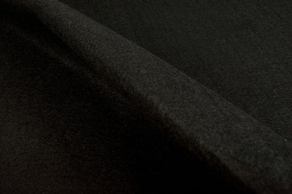 Tissu en feutre en rouleaux, 1 mm - noir 220 g/m²