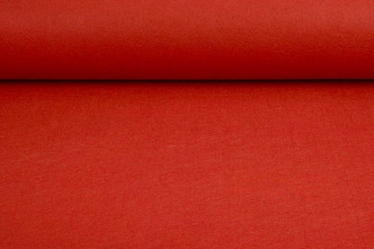 Tissu feutre en rouleaux, doux, 1 mm - rouge vif 220 g/m²