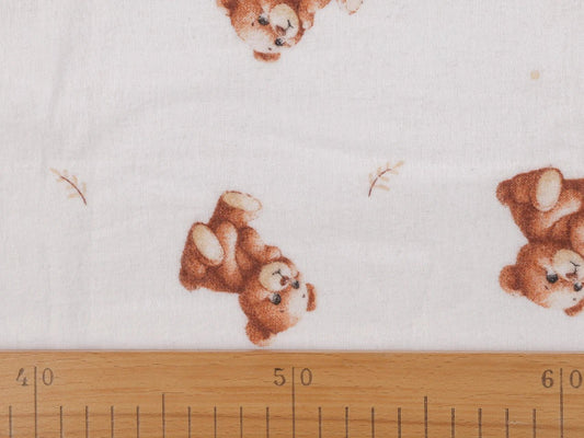 Bild mit Flanell-Bärchen 180 g/m² – erhältlich bei Šarlotes audumi