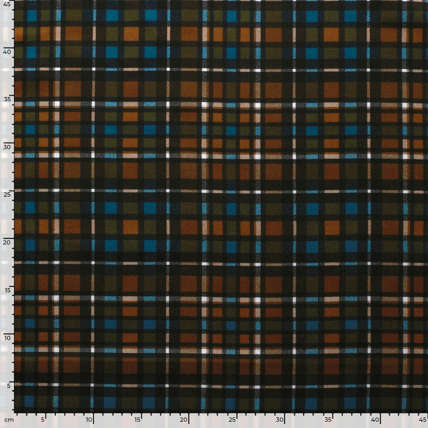 Attēls ar Flanelis - rūtains 165 g/m² – pieejams Šarlotes audumi