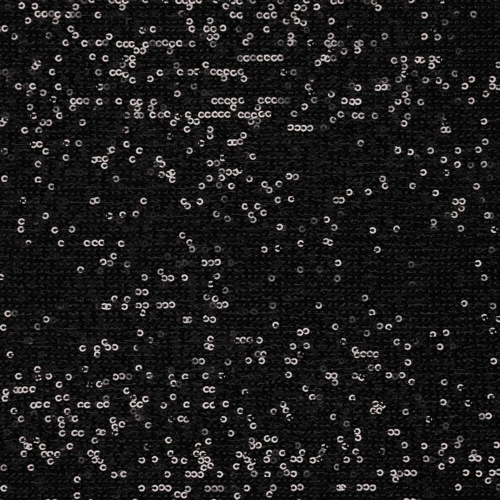 Attēls ar Fliteru audums - melns 285 g/m² – pieejams Šarlotes audumi