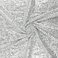 Attēls ar Fliteru audums - sudraba 285 g/m² – pieejams Šarlotes audumi