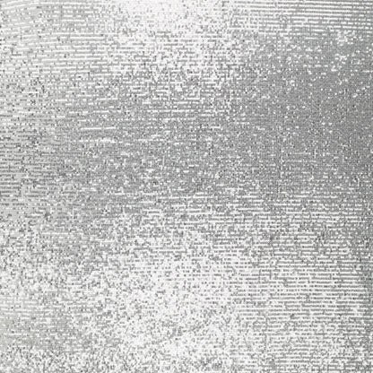Tissu à paillettes argenté 285 g/m² – disponible chez Šarlotes audumi