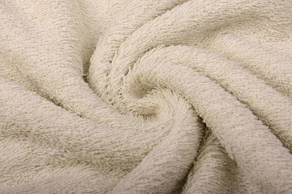 Tissu éponge beige - 350 g/m²