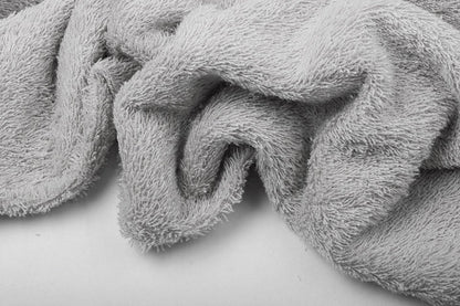 Tissu éponge - gris clair 350 g/m²