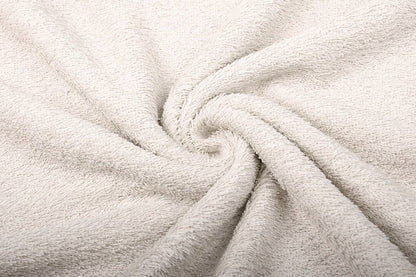 Tissu éponge - blanc lait 350 g/m²