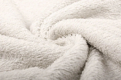 Tissu éponge blanc lait 350 g/m²