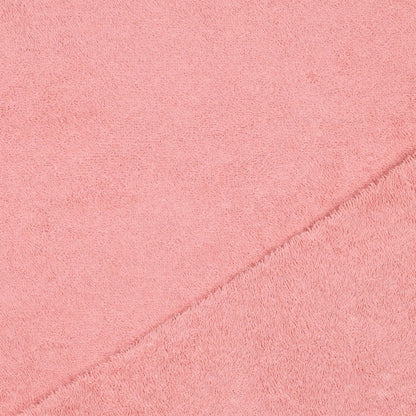 Image avec tissu éponge vieux rose 340 g/m² – disponible chez Šarlotes audumi