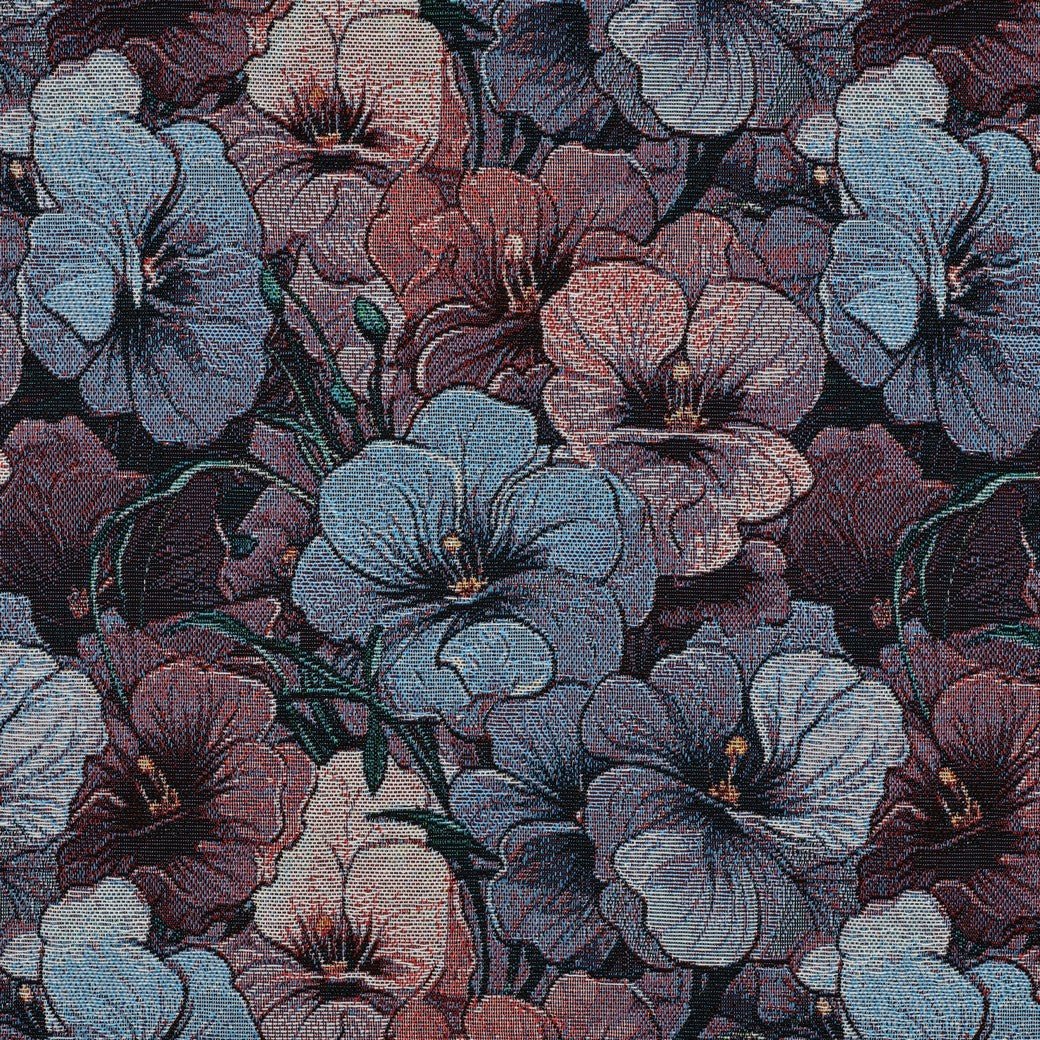 Image avec tapisserie - pensées 290 g/m² – disponible chez Šarlotes audumi