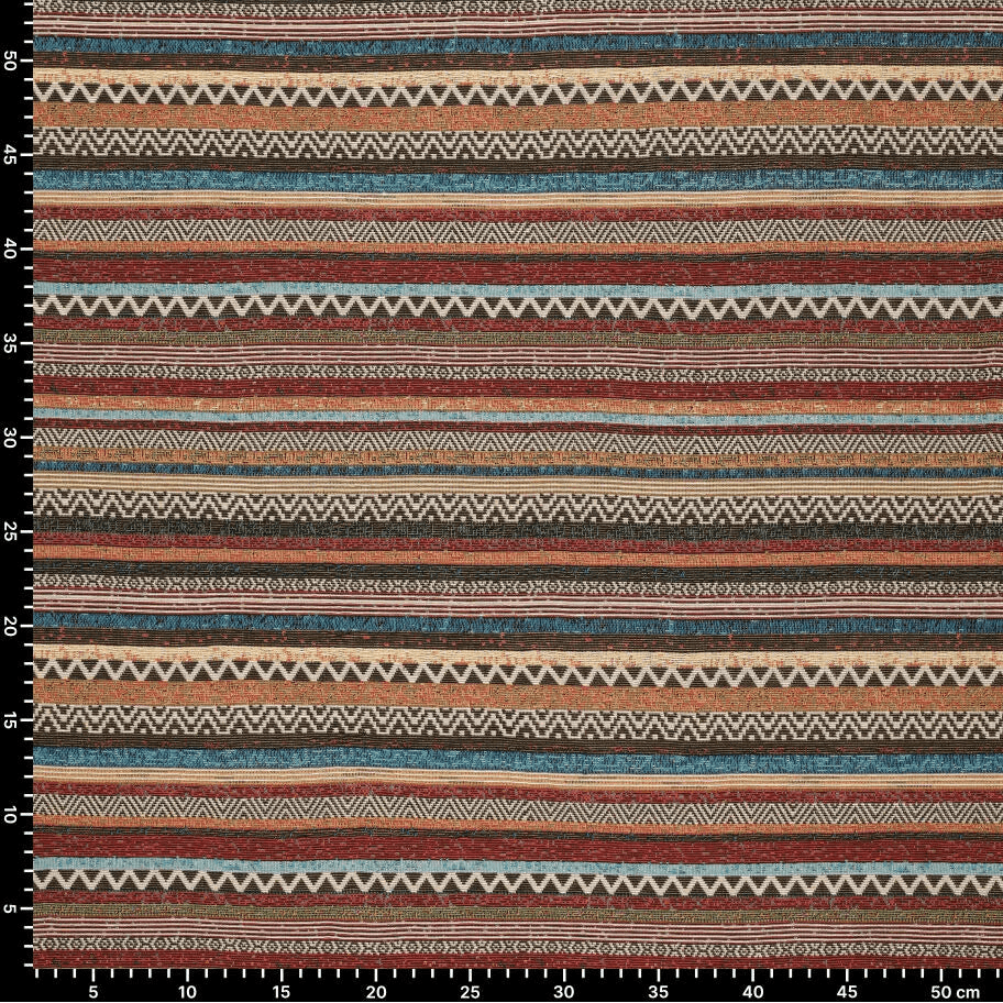 Bild mit Gobelin-Boho-Muster – online erhältlich bei Charlottes Stoffe