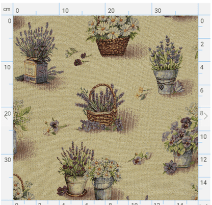 Bild mit Gobelin-Lavendel – online erhältlich bei Šarlotes audumi