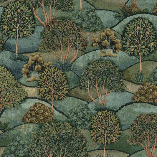 Attēls ar Gobelēns - meža un pļavas ainava 350 g/m² – pieejams Šarlotes audumi