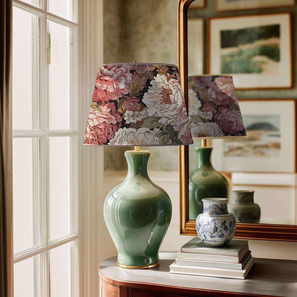 Image de tapisserie - pivoines 310 g/m² – disponible chez Charlotte Tissus