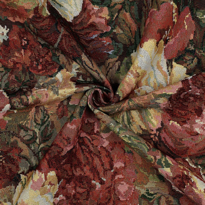 Image avec Tapisserie - pivoines roses 310 g/m² – disponible chez Šarlotes audumi