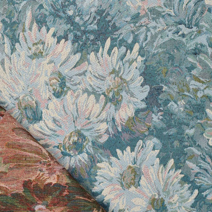 Tapisserie - fleurs de jardin bleues 260 g/m²