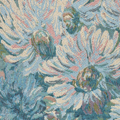 Tapisserie - fleurs de jardin bleues 260 g/m²